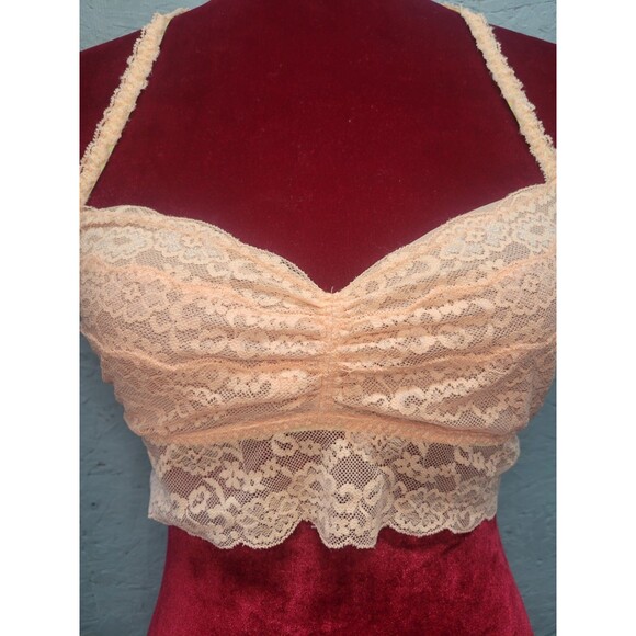 Pink Victoria Secret Bra Black Wireless Unlined Racerback Pullover Bralette L - Picture 2 of 13